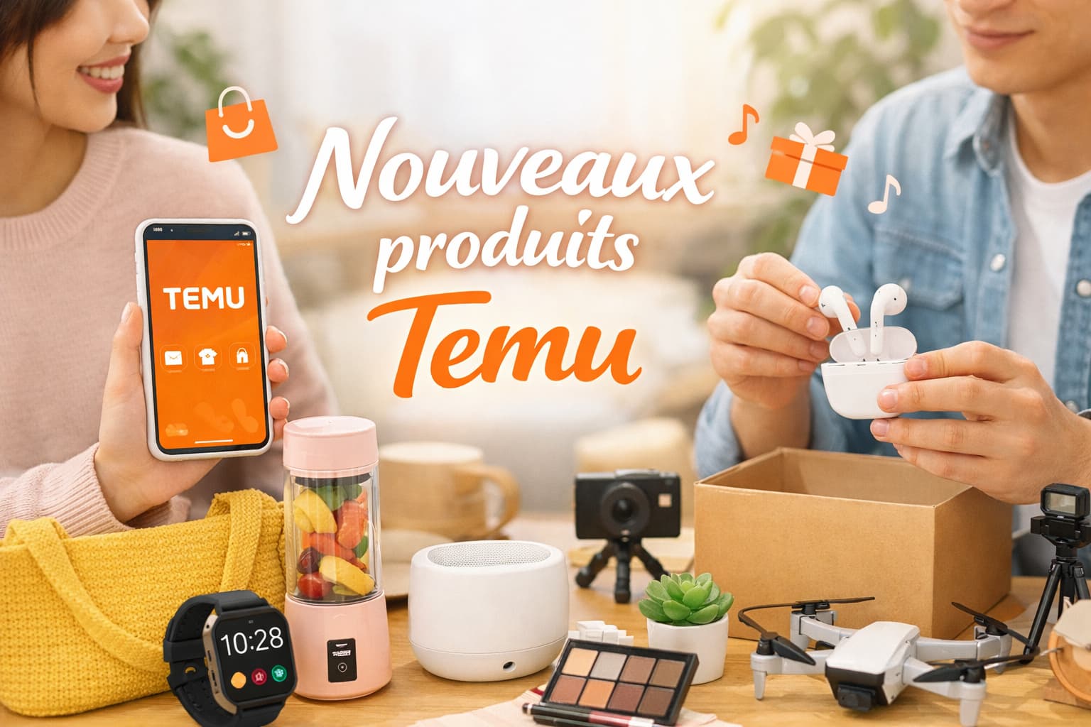 Nouveaux produits Temu: l’innovation shopping au quotidien