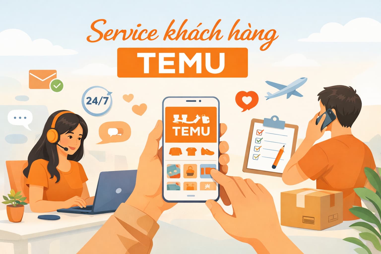 Service client Temu: une assistance fiable et accessible