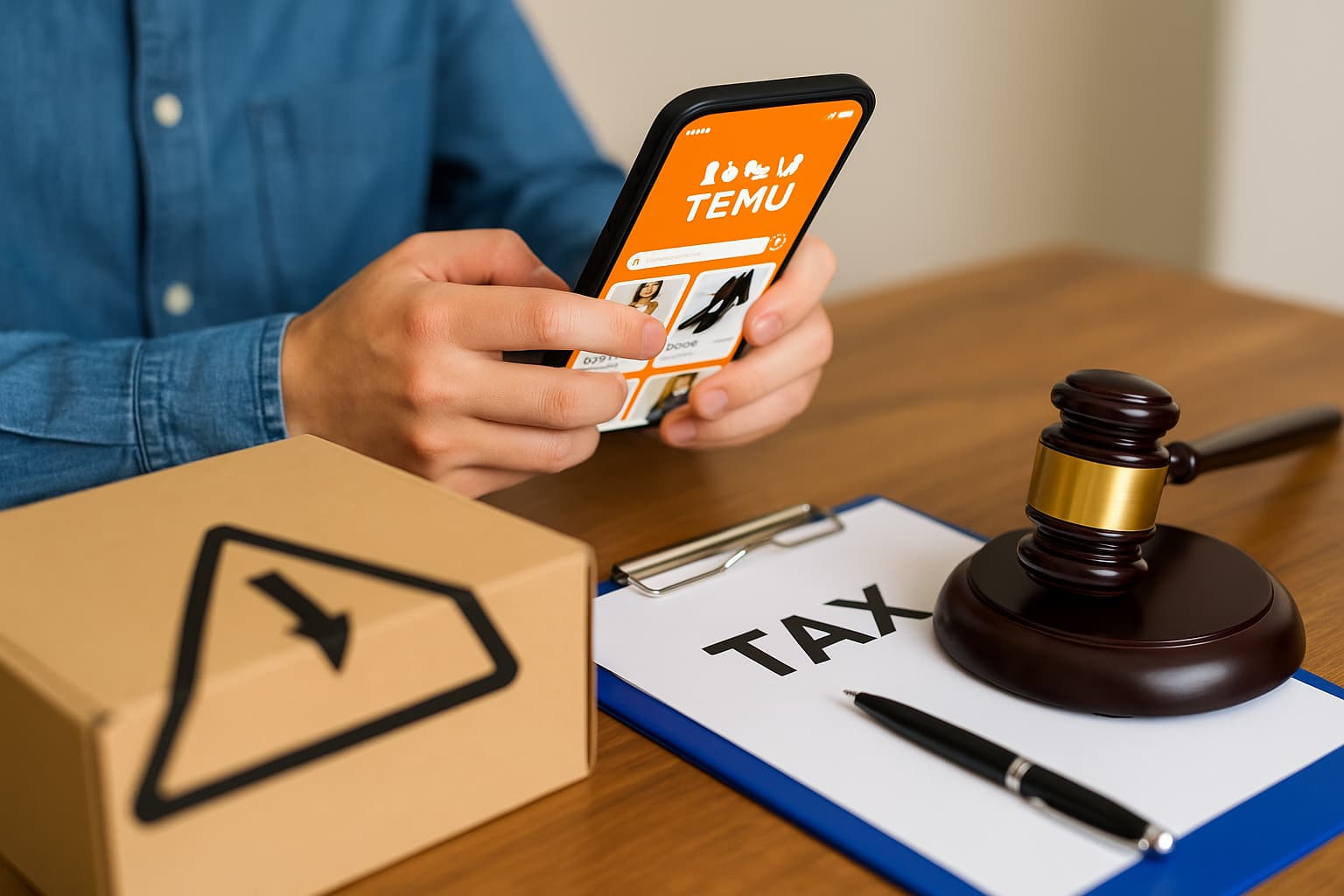 Les taxes d’importation Temu expliquées clairement