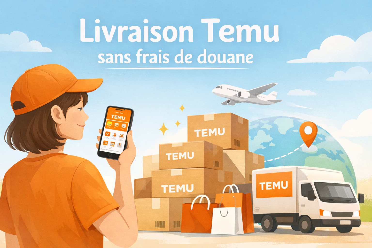 Livraison Temu sans frais de douane: ce qu’il faut savoir