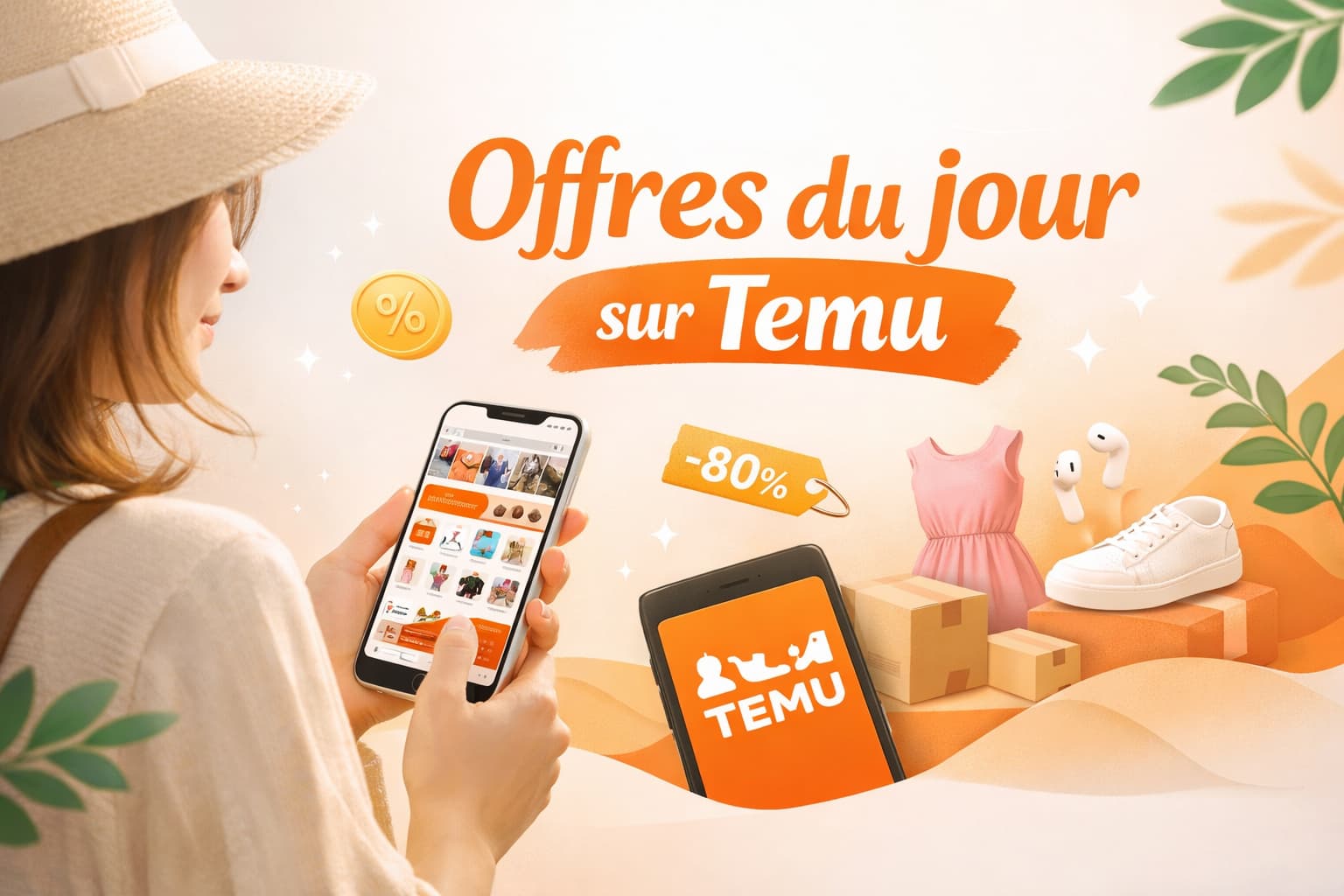 Offres du jour sur Temu à ne pas manquer