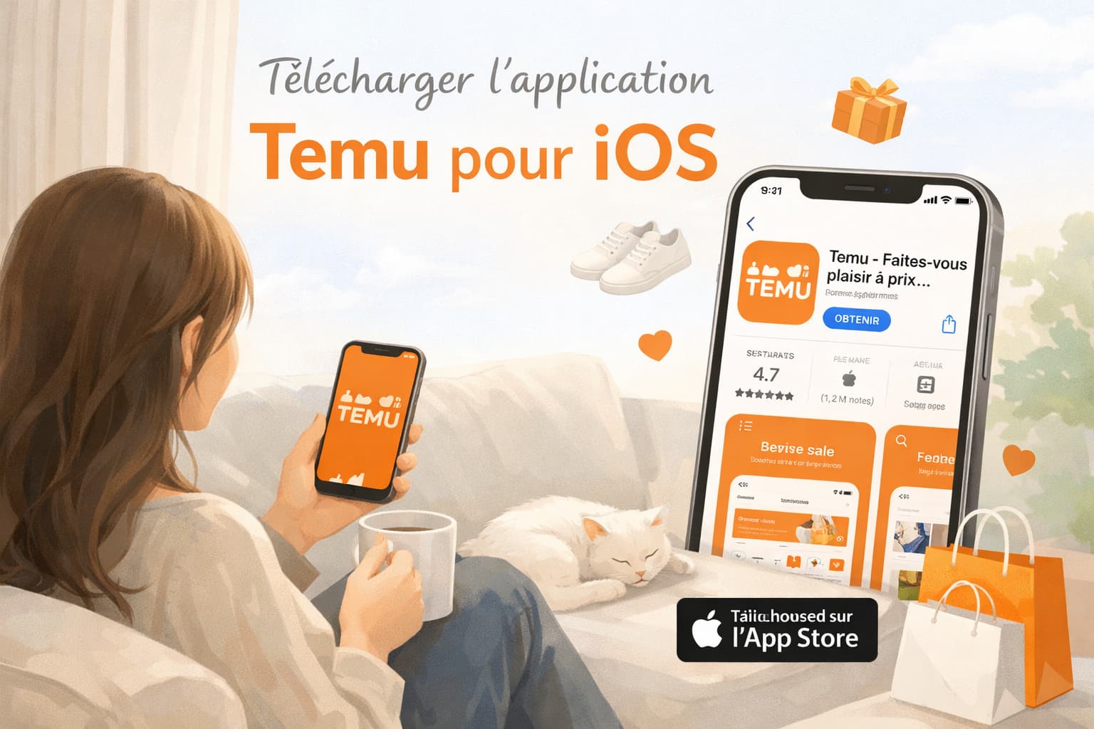 Télécharger l’application Temu pour iOS facilement