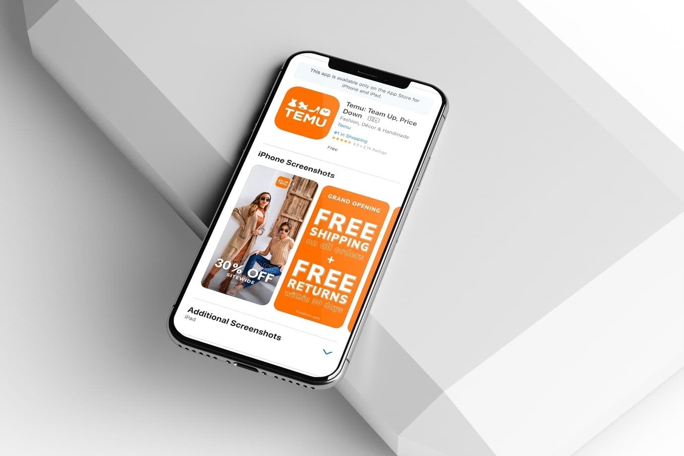 Comment télécharger l’application Temu pour iOS en toute simplicité