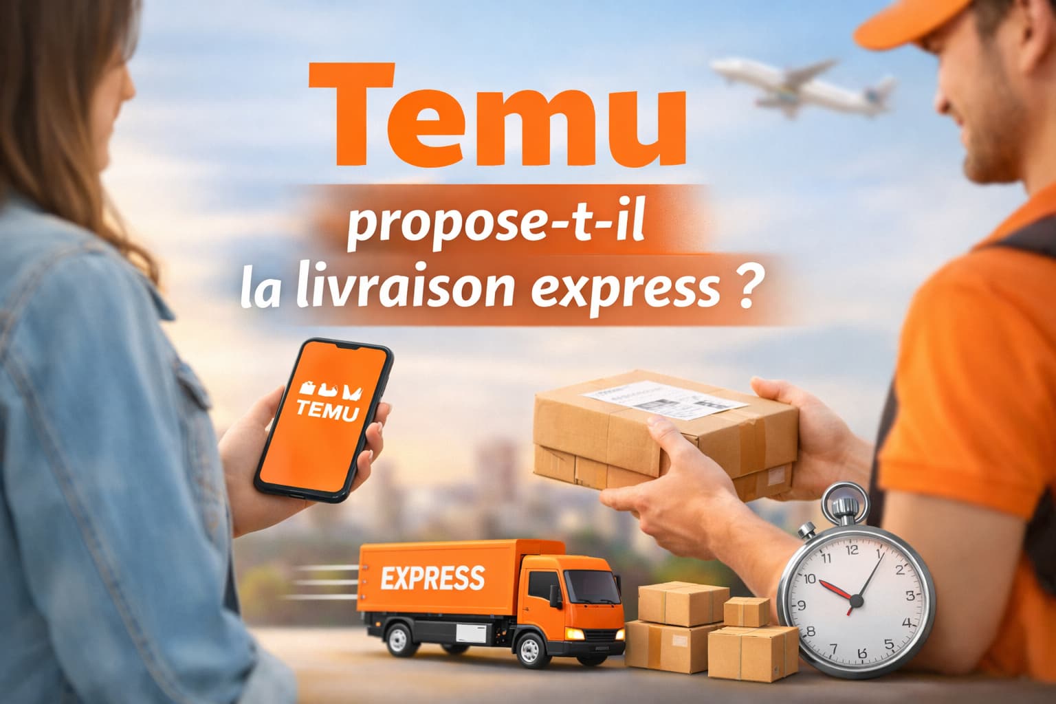 Temu propose-t-il la livraison express rapide?
