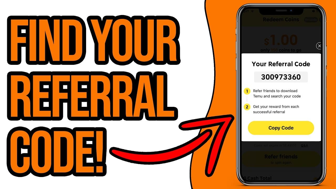 Comment fonctionne le système de parrainage sur l’application Temu