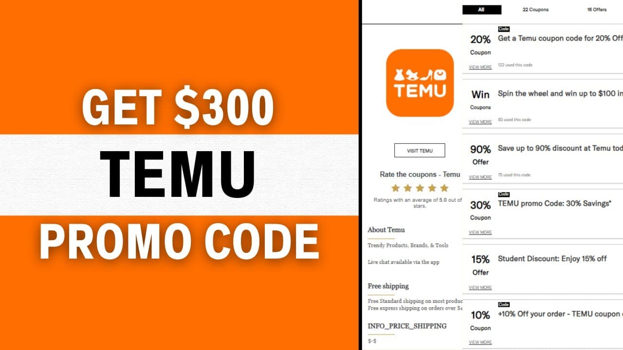 Comment fonctionne le code promo Temu pour étudiants sur l’application