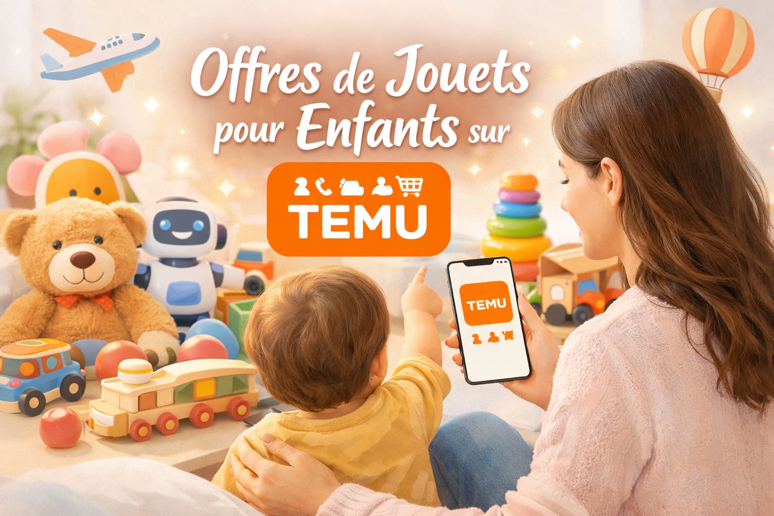 Offres de jouets pour enfants sur Temu : guide complet