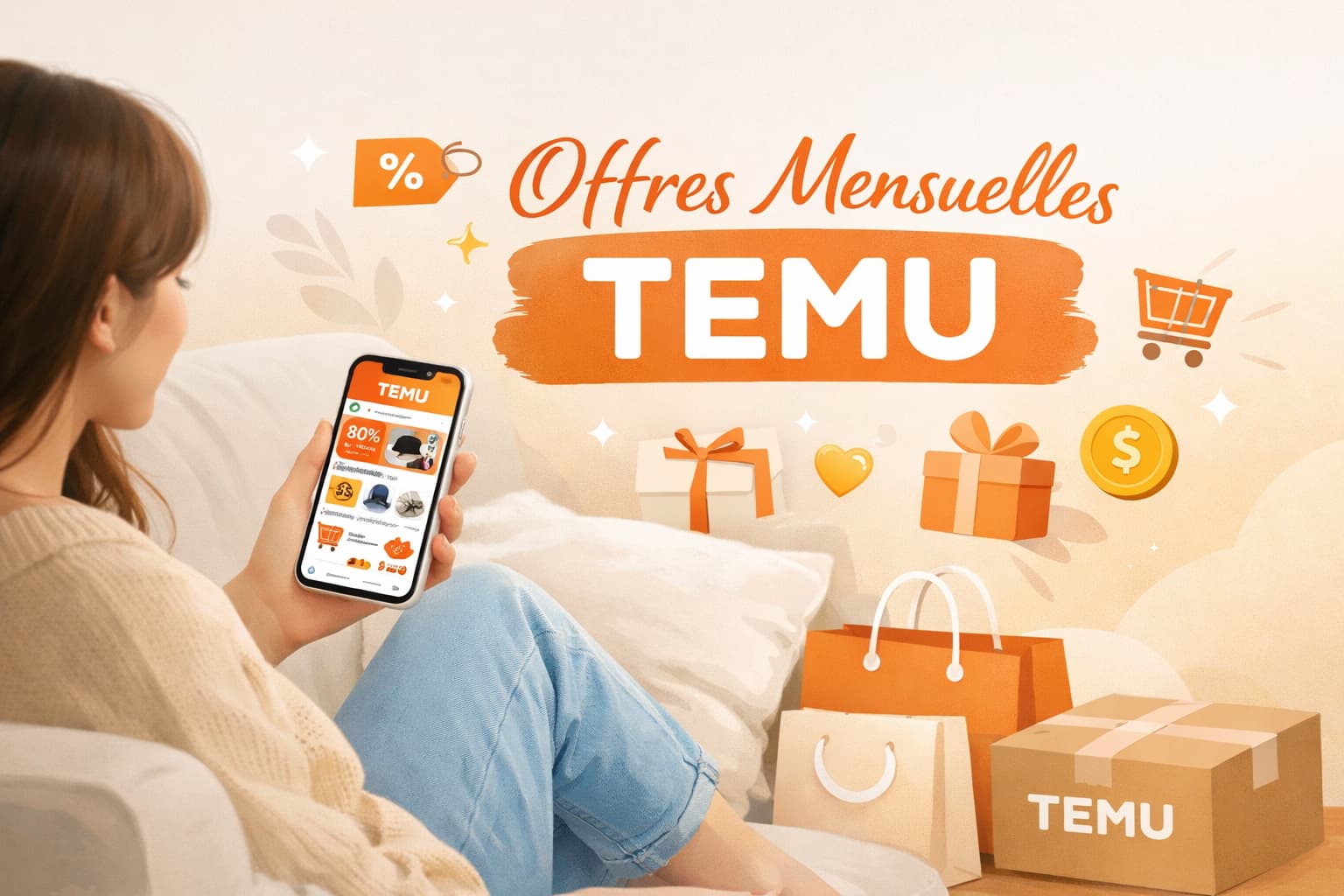 Offres mensuelles Temu: toutes les promos à ne pas manquer