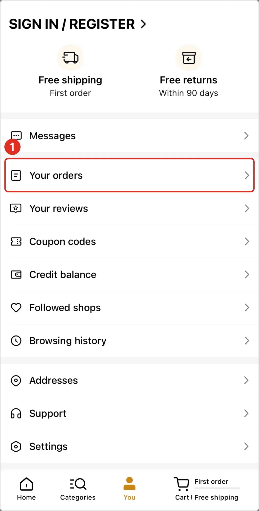 Où trouver le numéro de suivi Temu après l’expédition