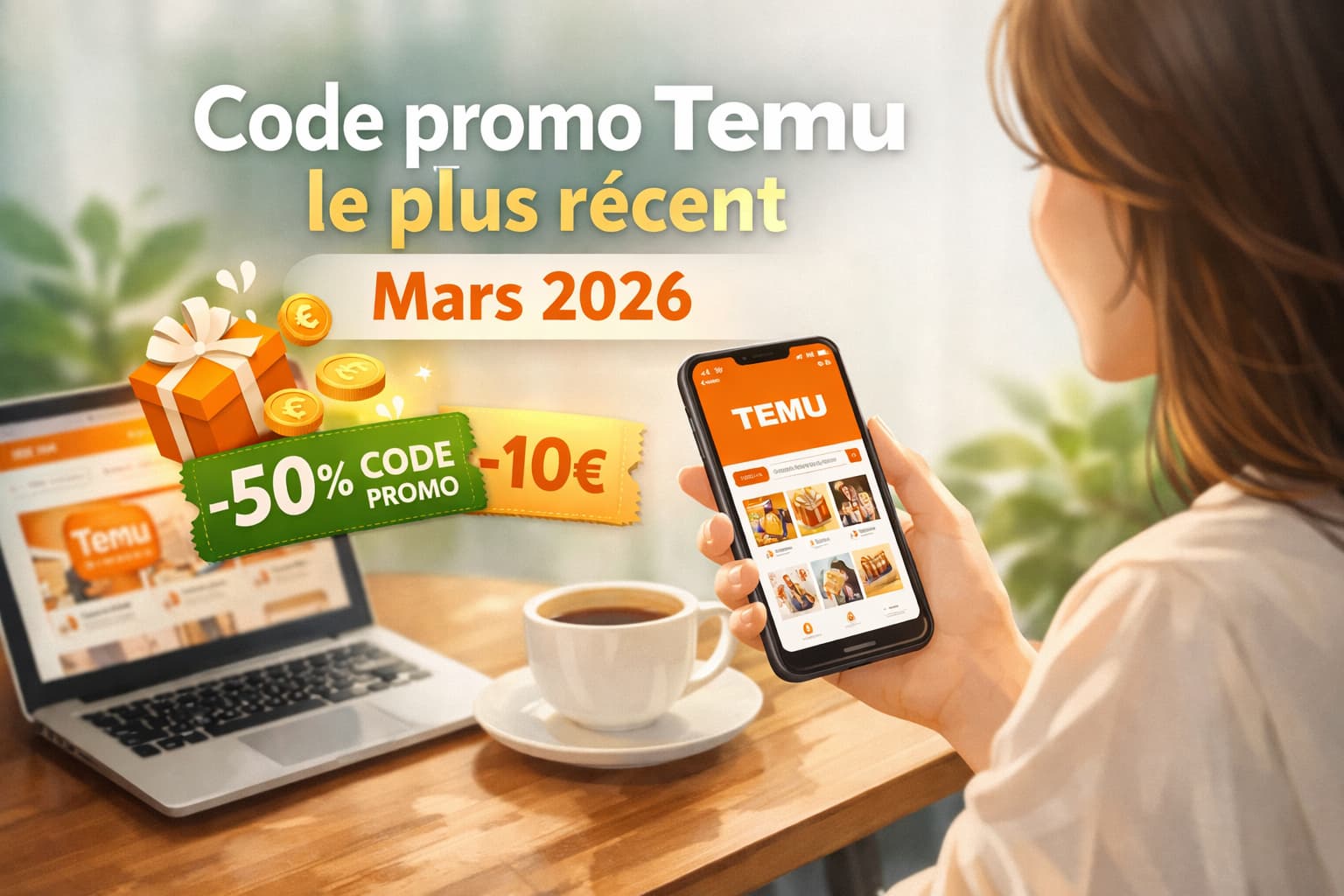 Code promo Temu le plus récent mars 2026 pour économiser